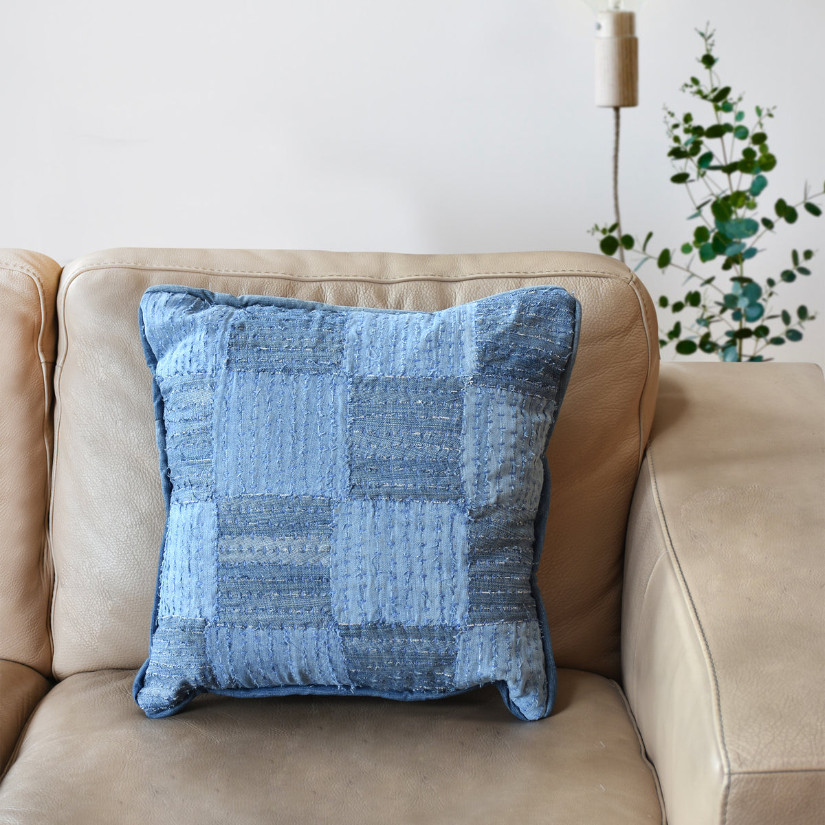 Denim throw pillow covers best sale