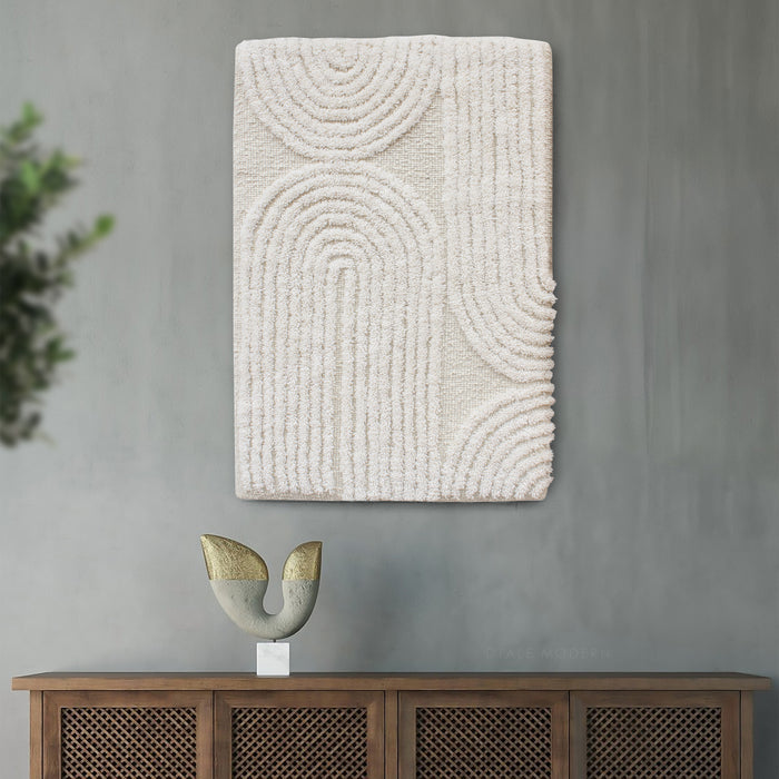 ORBIT WALL ART - WOOL - MDF STRUCTURE