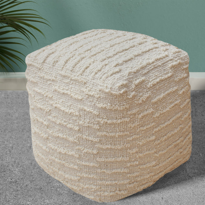 KRIBUL POUF - WOOL